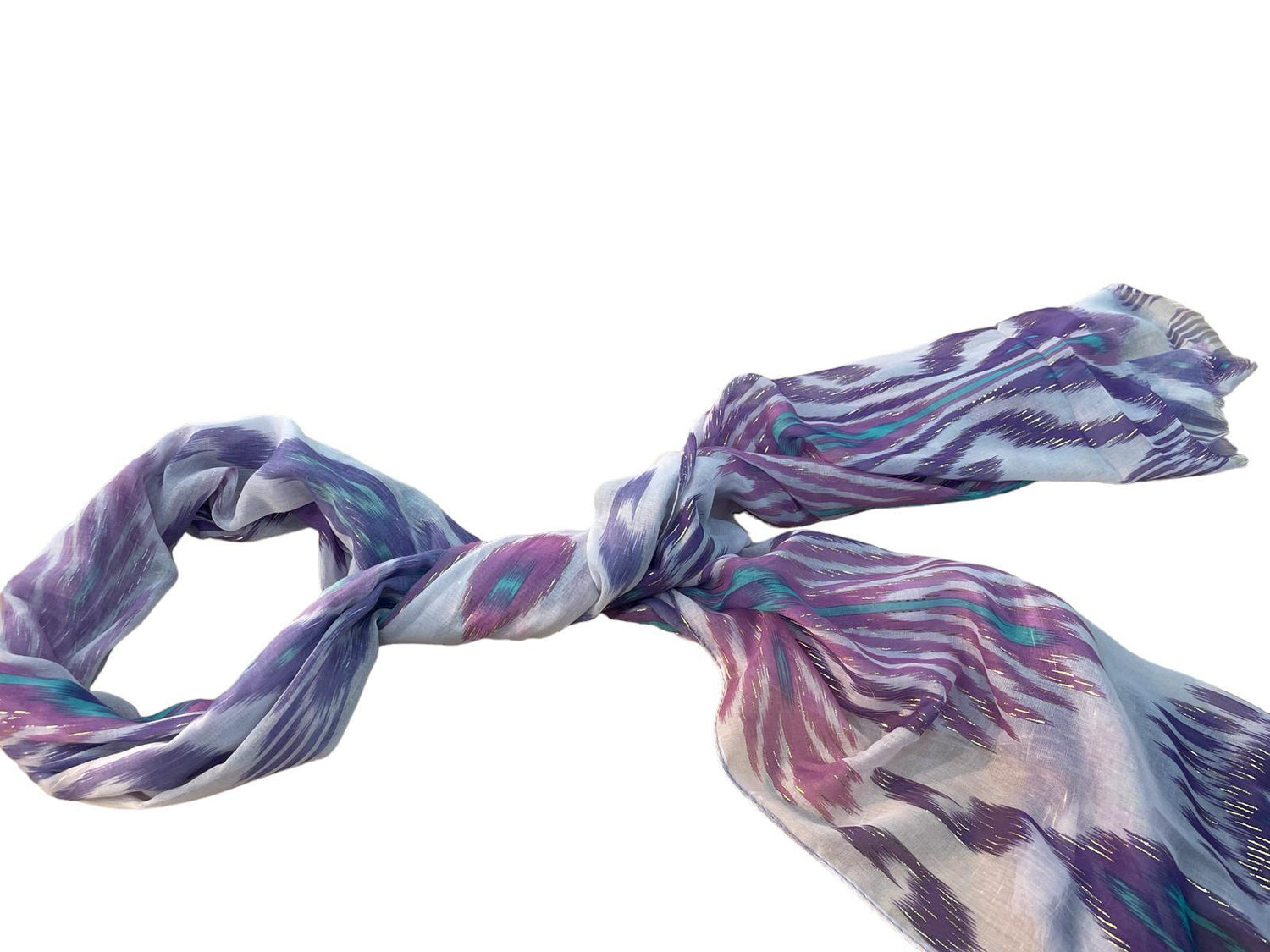 bloemenprint lichtgewicht zijden sjaal - Alexandr&