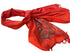 elegante rode sjaal met paisley patroon en franjes - artikel 00027806 - Alexandr&