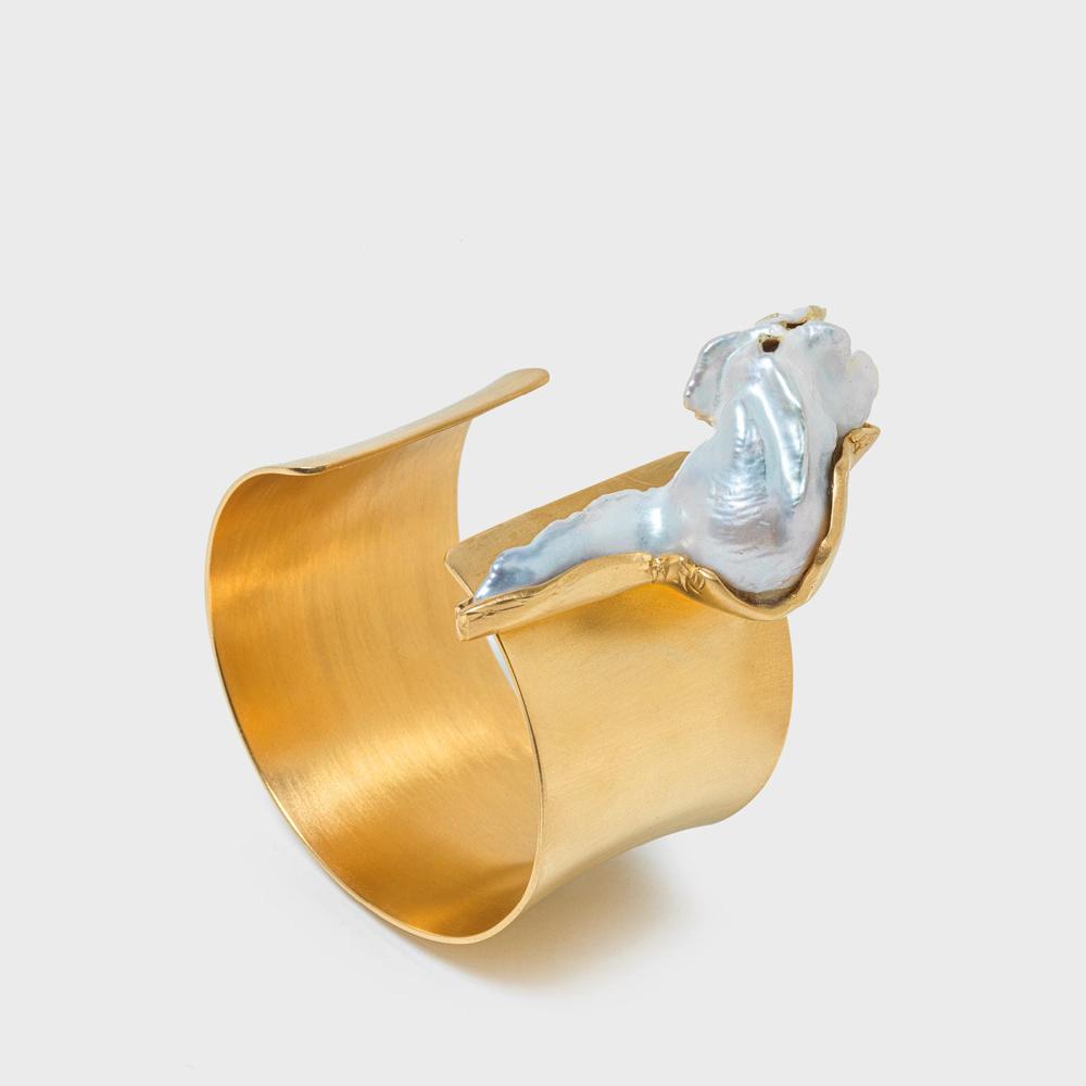 armband met parel "charita" 307617 - Katerina Vassou