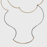 halsketting in tweekleurig design "amity" 308290 - Katerina Vassou