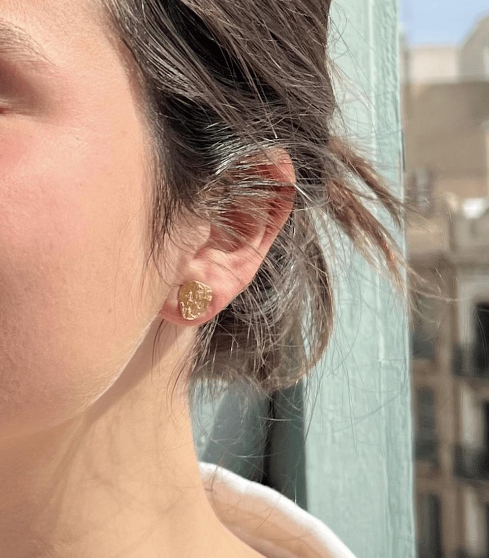 kleine piriet oorbellen 13434 - Rosanna de la Riva