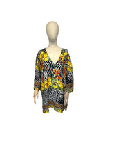 exotische print tuniek cc258 - Antica Sartoria