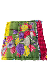 chair pad vintage kantha 45x45 - Heavenlywell