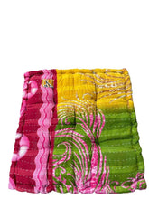 chair pad vintage kantha 45x45 - Heavenlywell