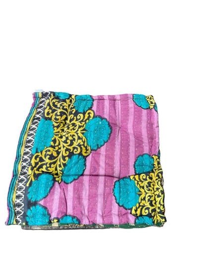 chair pad vintage kantha 45x45 - Heavenlywell