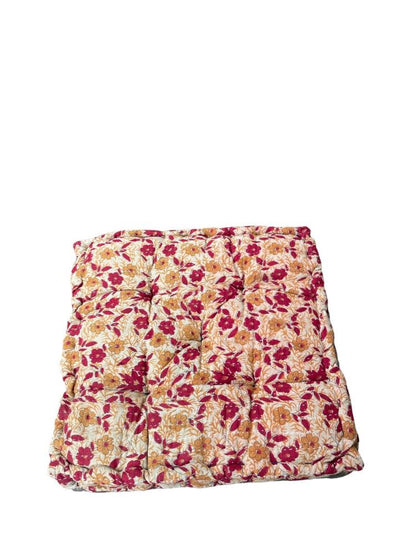 chair pad vintage kantha 45x45 - Heavenlywell