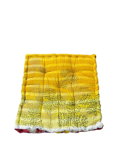 chair pad vintage kantha 45x45 - Heavenlywell