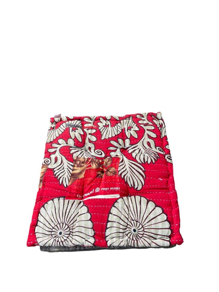 chair pad vintage kantha 45x45 - Heavenlywell