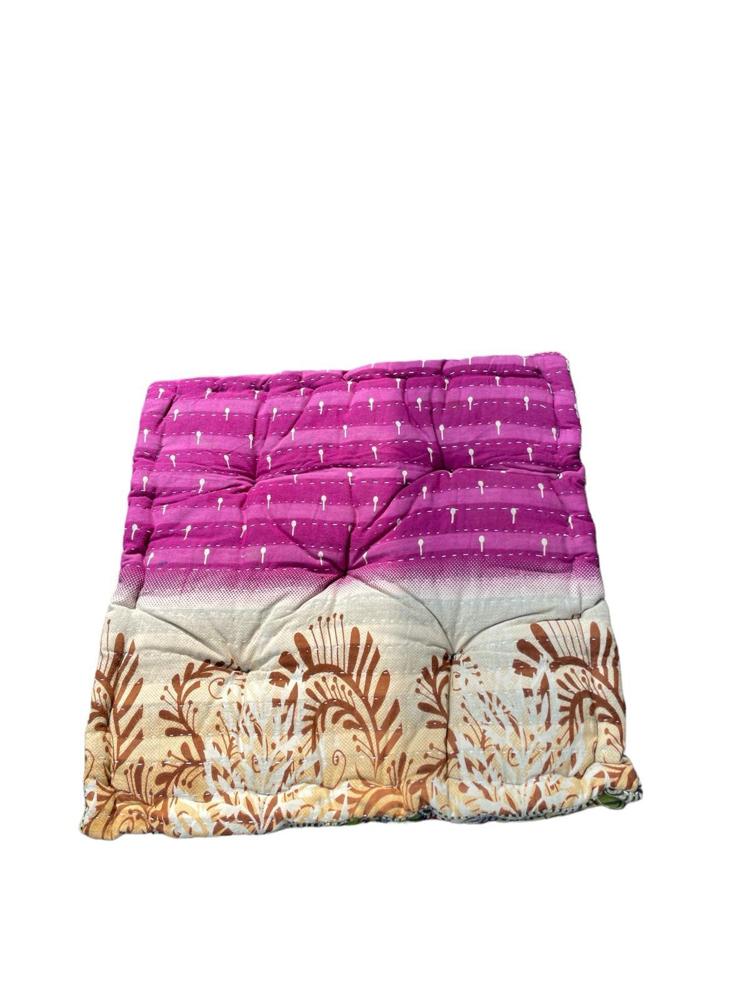 chair pad vintage kantha 45x45 - Heavenlywell