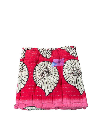 chair pad vintage kantha 45x45 - Heavenlywell