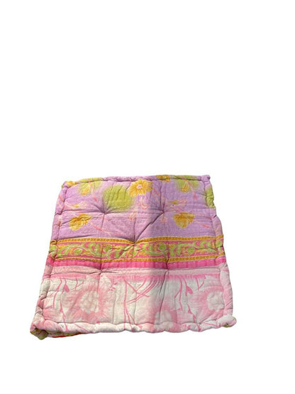 chair pad vintage kantha 45x45 - Heavenlywell
