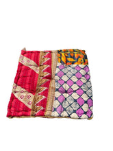 chair pad vintage kantha 45x45 - Heavenlywell