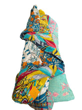 sari katoen quilt vintage kantha 140x200 - Heavenlywell