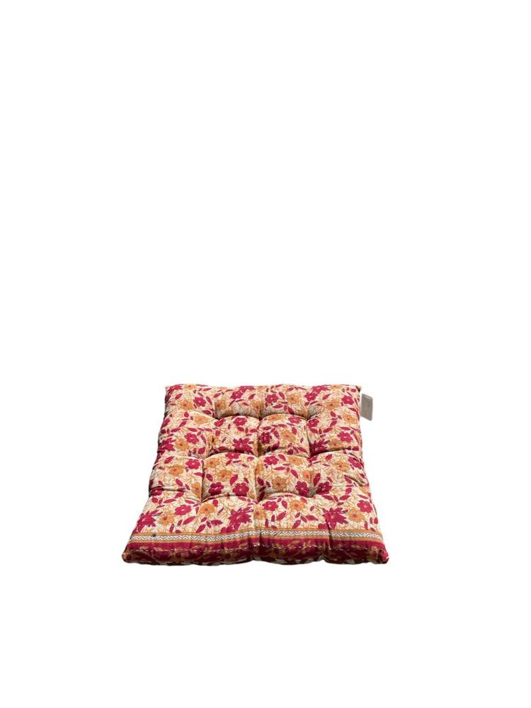 seat pad vintage kantha 40x40 - Heavenlywell
