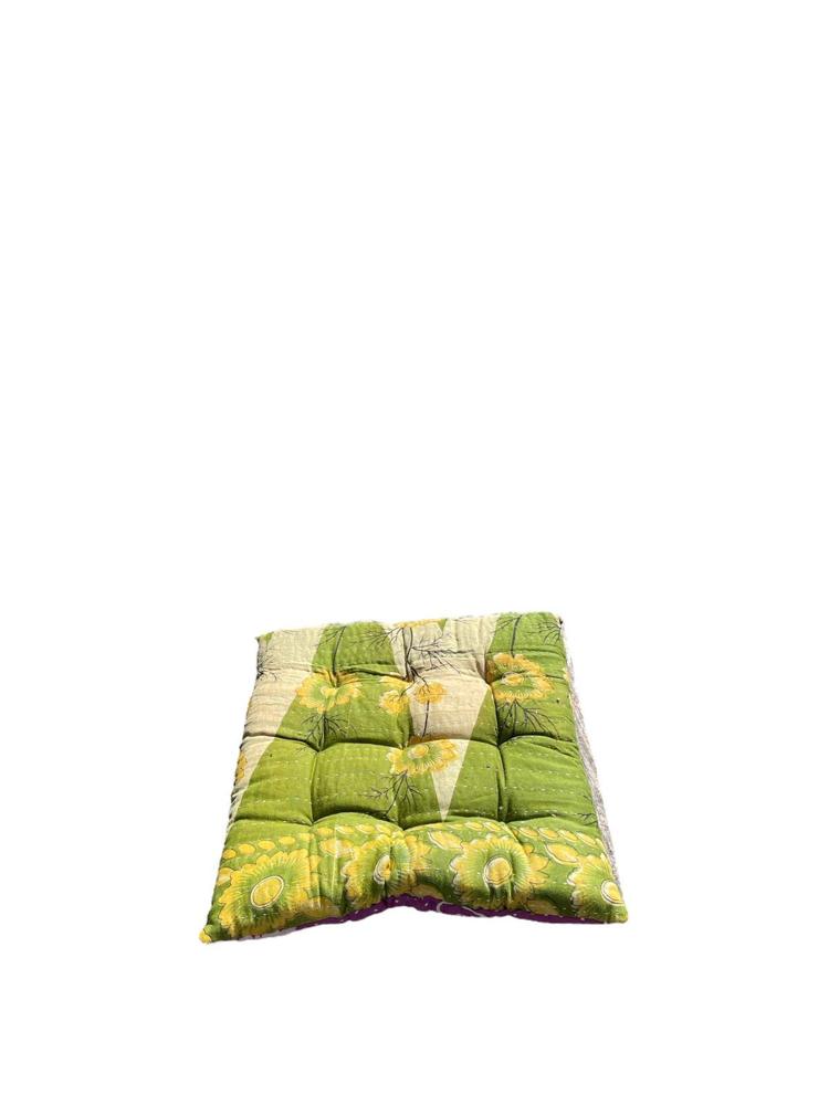 seat pad vintage kantha 40x40 - Heavenlywell