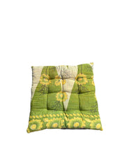 seat pad vintage kantha 40x40 - Heavenlywell