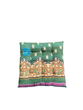 seat pad vintage kantha 40x40 - Heavenlywell