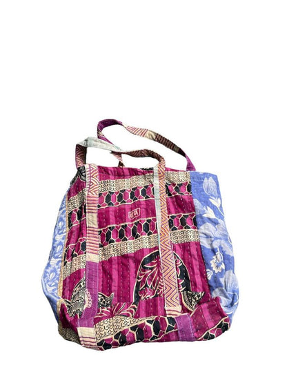 bag vintage kantha 55x50 - Heavenlywell