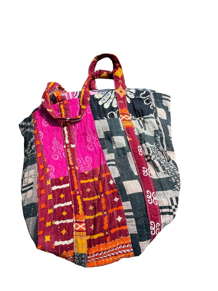 bag vintage kantha 55x50 - Heavenlywell