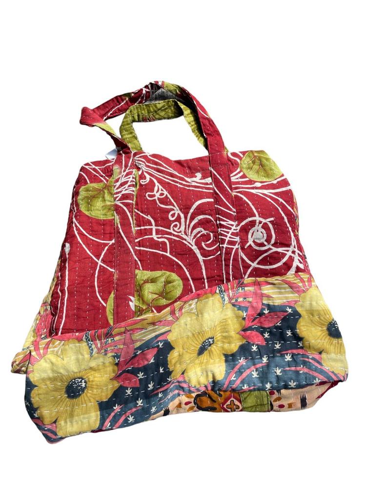 bag vintage kantha 55x50 - Heavenlywell