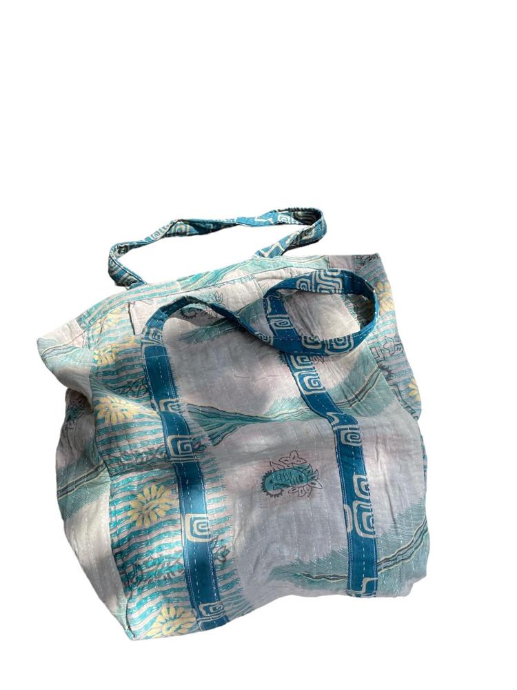 bag vintage kantha 55x50 - Heavenlywell