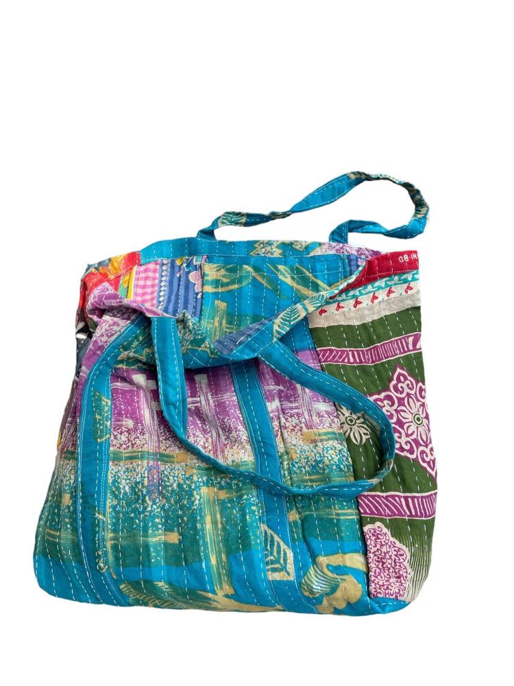bag vintage kantha 55x50 - Heavenlywell
