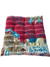 seat pad vintage kantha 40x40 - Heavenlywell