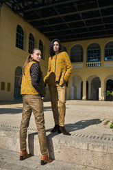 gestreepte coltrui met lange mouwen at615 - Alembika