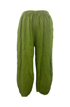 Afbeelding in Gallery-weergave laden, comfortabele linnen broek tm3848 - casual pasvorm - Moonshine